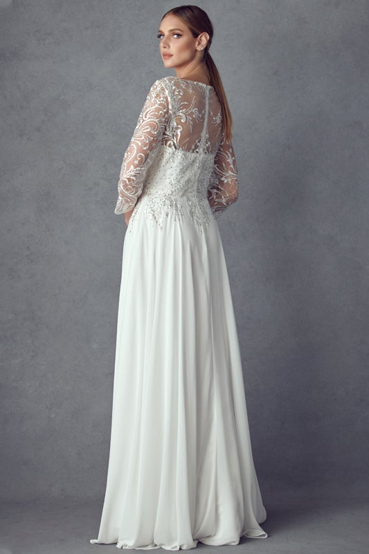 Juliet Mauve Long Formal Dresses