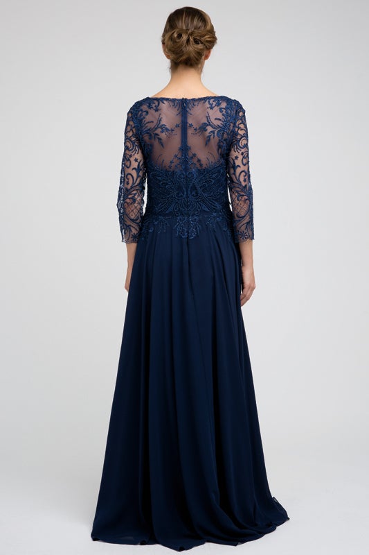 Juliet Mauve Long Formal Dresses