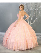 Layla K LK150 Embroidered Foliage Quinceanera Ball Gown
