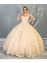 Layla K LK150 Embroidered Foliage Quinceanera Ball Gown