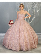 Layla K LK150 Embroidered Foliage Quinceanera Ball Gown