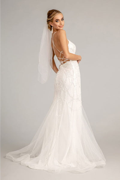 Embroidered Mermaid Bridal Dress by Elizabeth K GL3009 - Wedding Dresses