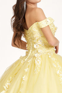 Embroidered Off Shoulder Ball Gown by Elizabeth K GL1958 - Quinceanera Dresses