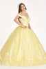 Embroidered Off Shoulder Ball Gown by Elizabeth K GL1958 - Quinceanera Dresses
