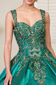 Embroidered Satin Ball Gown by Elizabeth K GL1930 - Quinceanera Dresses