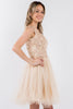 Embroidered Short Ruffled Dress by Elizabeth K GS1966 - Short Cocktail Dresses