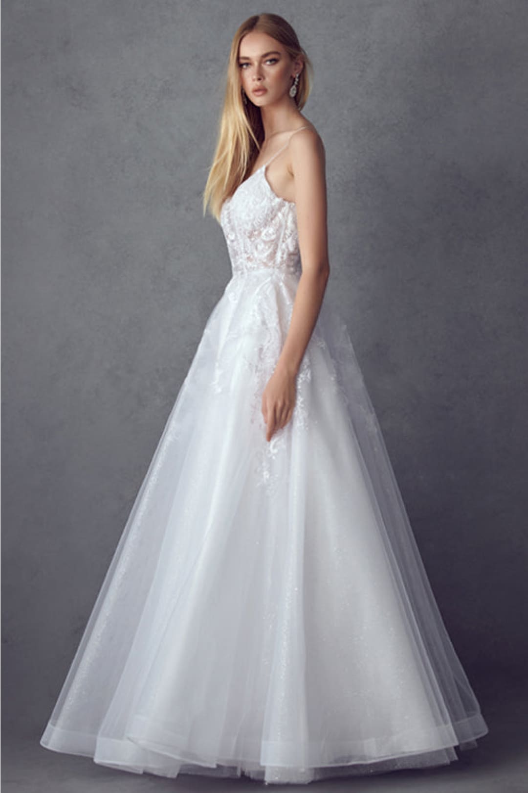 Embroidered Sleeveless Bridal Gown by Juliet JT2482SW - Long Formal Dresses