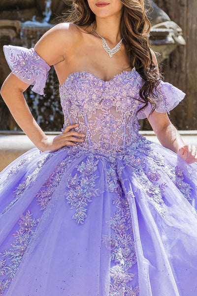 Embroidered Sweetheart Ball Gown by Bella Princess PQ1026