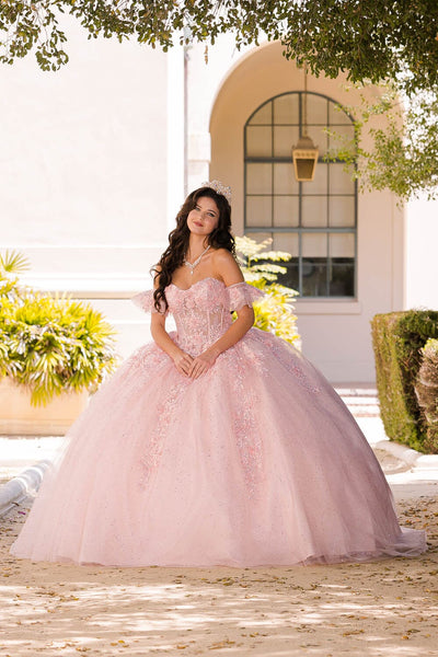 Embroidered Sweetheart Ball Gown by Bella Princess PQ1026