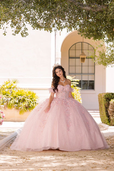 Embroidered Sweetheart Ball Gown by Bella Princess PQ1026