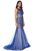 Enchanting Prom Gown - Royal Blue / XS