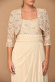 Eva USA 3094 Long Mother of the Bride Lace Chiffon Jacket Dress - Mother of the Bride Dress