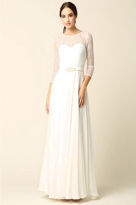 Eva USA 3227B Modest Wedding Dresses Bridal Gown