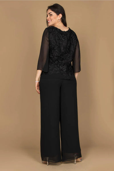 Eva USA 3289 Formal Mother of the Bride Lace Pant Suit - Pant Suit