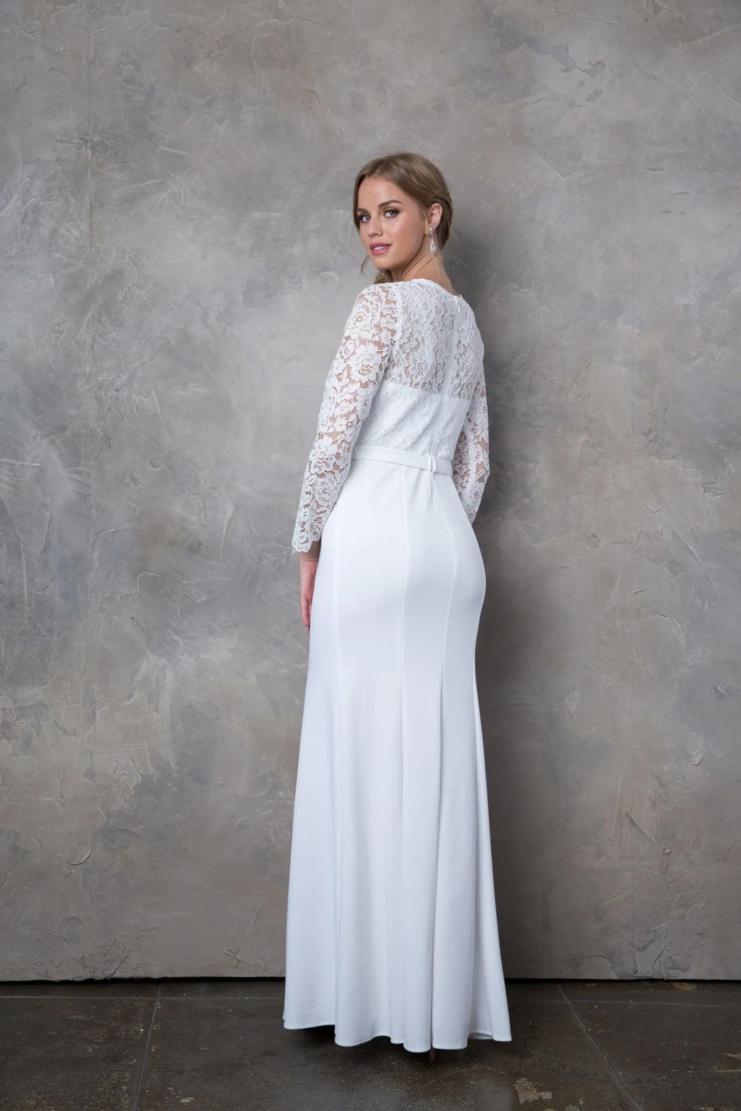 Eva USA 3310 Long Sleeve Mother of the Bride Formal Dress - Mother of the Bride Dress