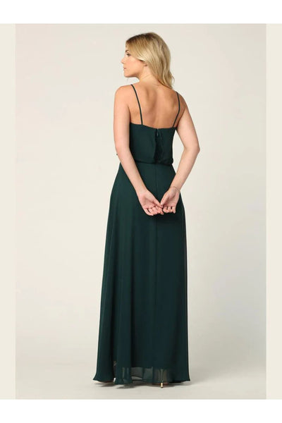 Eva USA 3318 Long Spaghetti Strap Blouson Bridesmaids Dress - Bridesmaids Dress