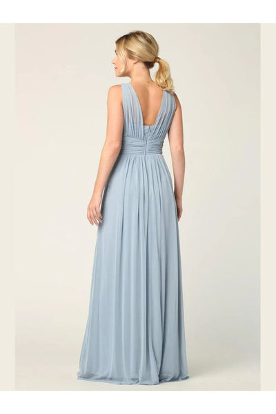 Eva USA 3342 Long Sleeveless Bridesmaids Dress - Bridesmaids Dress