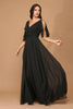 Eva USA 3345 Long Formal Flutter Sleeves Bridesmaids Dress - Bridesmaids Dress