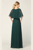 Eva USA 3348 Chiffon Mother of the Bride Gown W/ Pockets - Dress