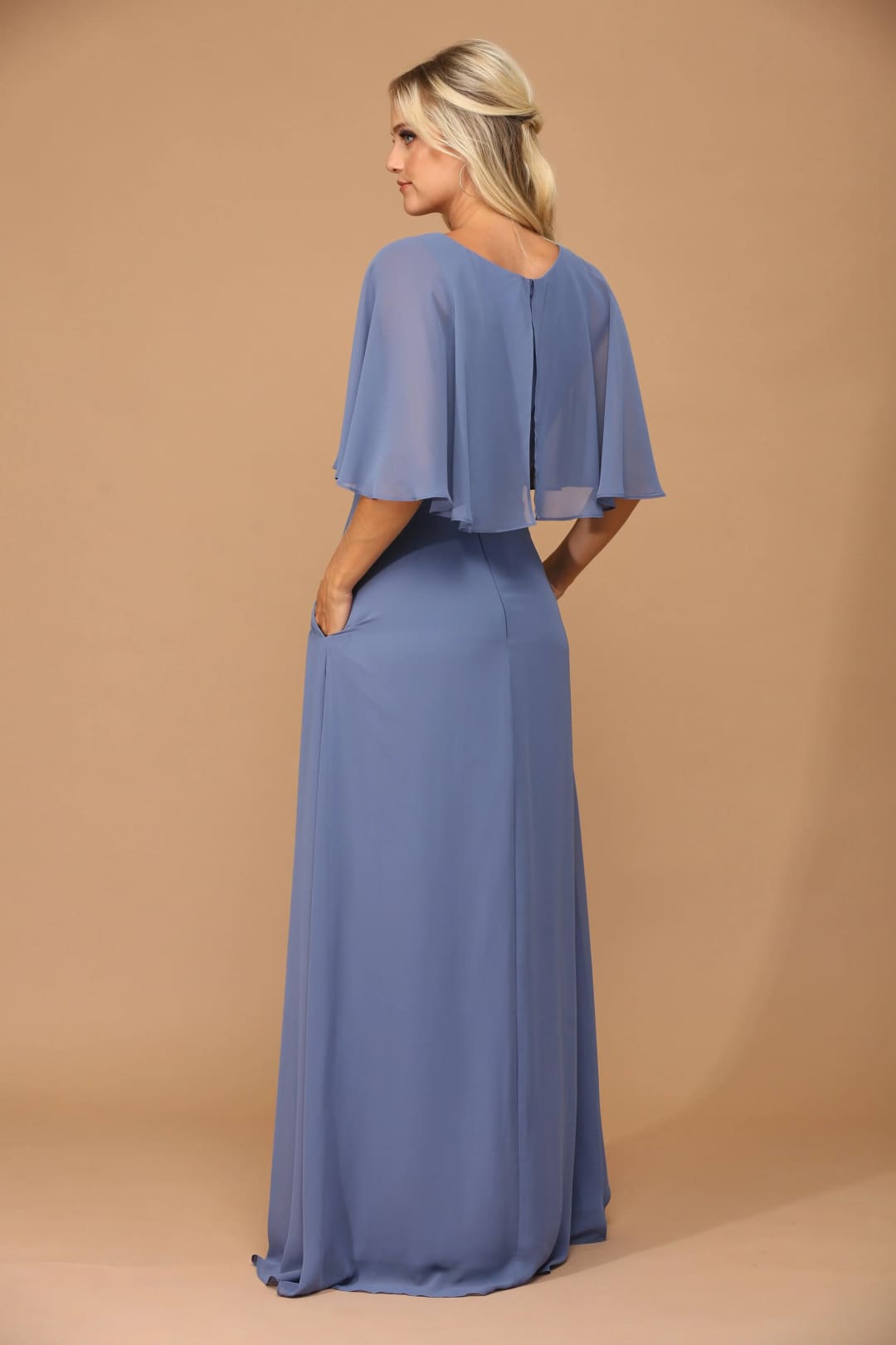 Eva USA 3348 Long Formal Mother of the Bride Dress - Mother of the Bride Dress