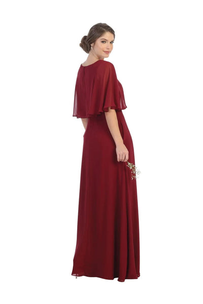 Eva USA 3348 Long Formal Mother of the Bride Dress - Mother of the Bride Dress