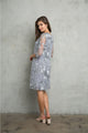Eva USA 3351 Lace 3/4 Sleeve Jacket Mother of the Bride Dress - Dress