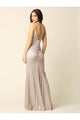 Eva USA 3358 Long Formal Spaghetti Strap Glitter Prom Dress - Prom Long Dress