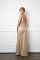 Eva USA 3358 Long Formal Spaghetti Strap Glitter Prom Dress - Prom Long Dress