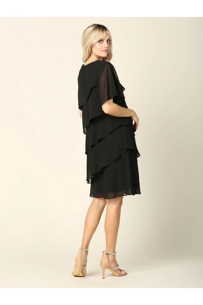 Eva USA 3361 Mother of the Bride Short Cocktail Dress - Mother of the Bride Dress