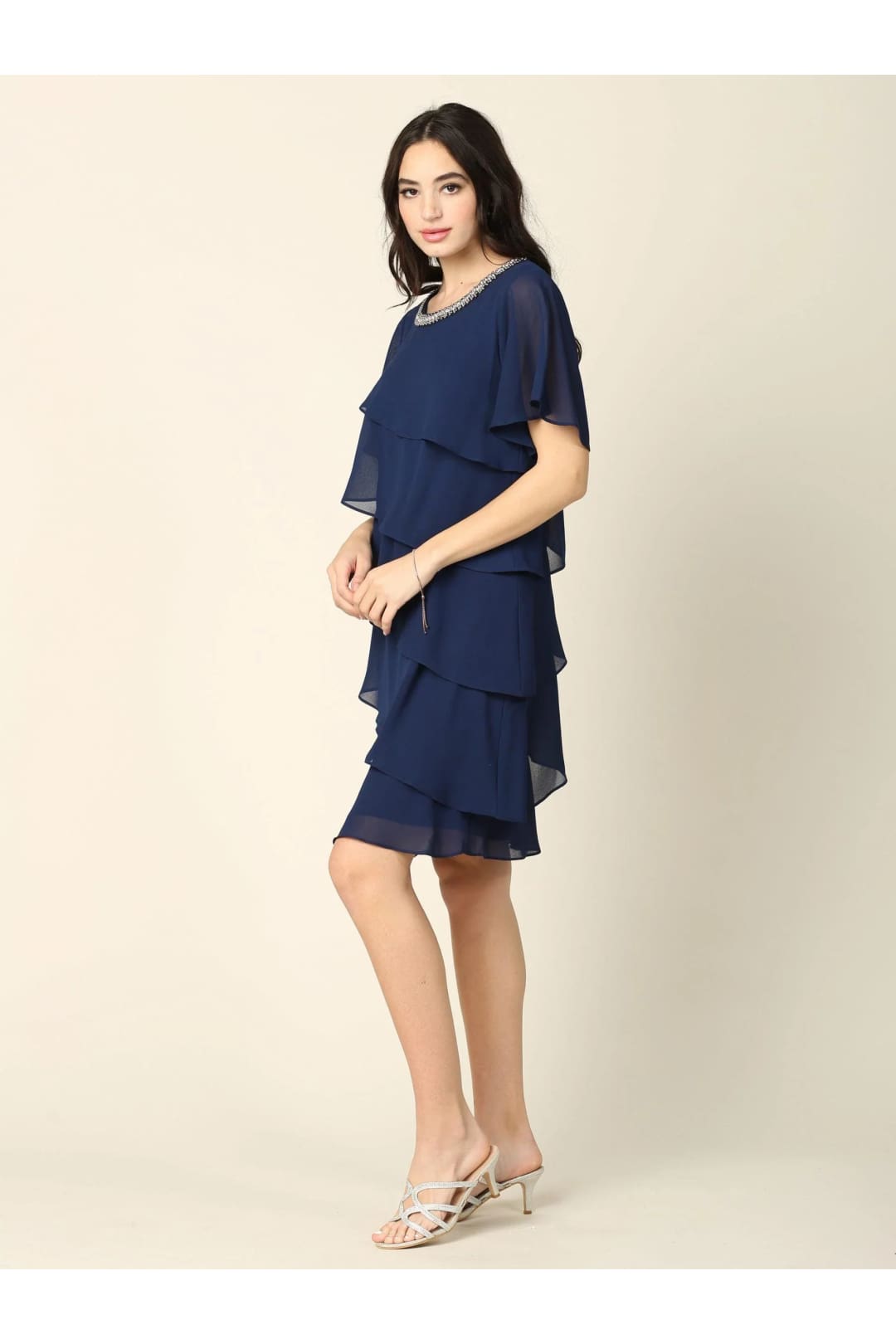 Eva USA 3361 Mother of the Bride Short Cocktail Dress - Mother of the Bride Dress