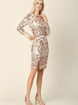 Dama Dresses for Quinceanera in Rose Gold Style 3374 Quince Outfit