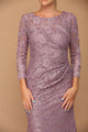 Eva USA 3397 Fully Lined Evening Mother of the Bride Long Dress - Dress
