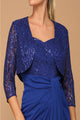 Eva USA 3406 Mother of the Bride Sweetheart 2 PC Chiffon Bolero Dress - Dress