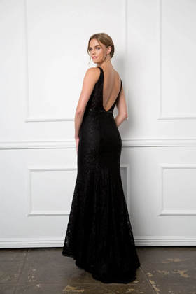 Eva USA 3411 Prom Long Sleeveless Formal Dress