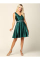 Sleeveless Short Homecoming Dress - The Dress Outlet
