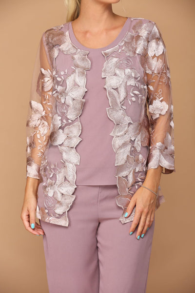 Eva USA 3426 Long Formal Mother of the Bride Pant Set - Pant Suit