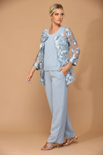 Eva USA 3426 Long Formal Mother of the Bride Pant Set - Pant Suit