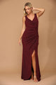 Eva USA 3436 Long Sleeveless Metallic Mother of the Bride Dress - Mother of the Bride Dress