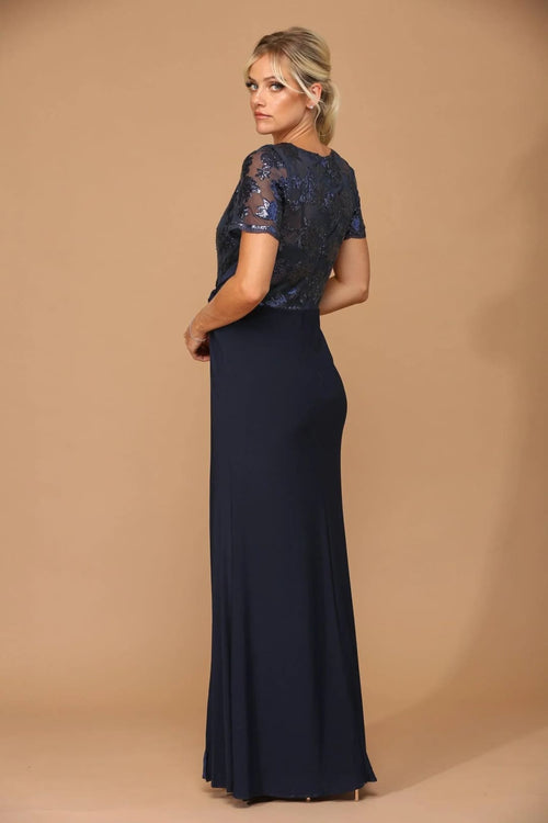 Eva USA 3439 Long Formal Mother of the Bride Evening Dress - Mother of the Bride Dress