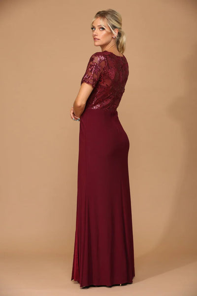 Eva USA 3439 Long Formal Mother of the Bride Evening Dress - Mother of the Bride Dress