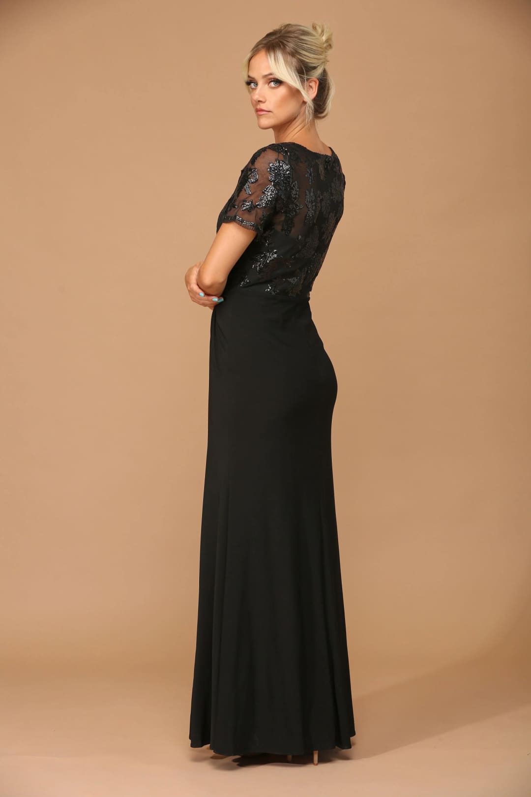 Eva USA 3439 Long Formal Mother of the Bride Evening Dress - Mother of the Bride Dress