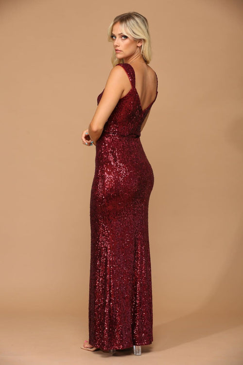 Eva USA 3449 Prom Long Formal Fitted Evening Dress - Prom Long Dress