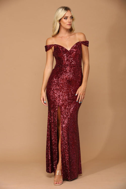 Eva USA 3449 Prom Long Formal Fitted Evening Dress - Prom Long Dress