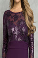Eva USA 3453 Mother of the Bride Lace Long Formal Gown - Dress