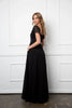 Eva USA 3454 Long Formal Bridesmaids Chiffon Evening Gown - Long Bridesmaids Dress