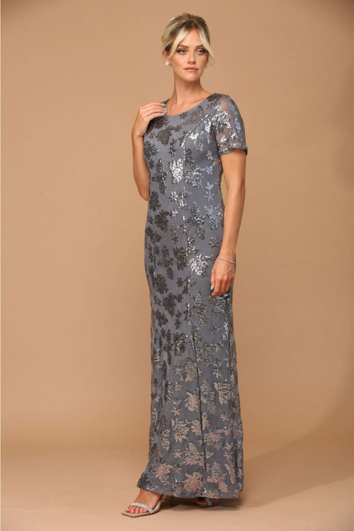 Short Sleeve Mother of the Bride Gown by Eva USA – New Collection