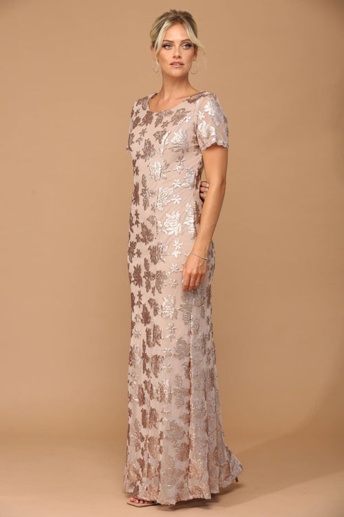 Short Sleeve Mother of the Bride Gown by Eva USA – New Collection