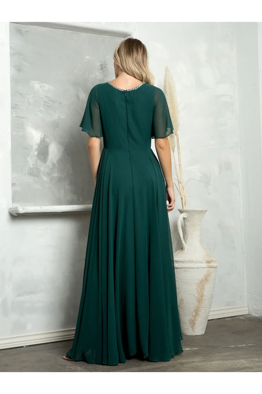 xl formal dresses Eva USA 3468 Long Beaded Mother of the Bride Formal Dress