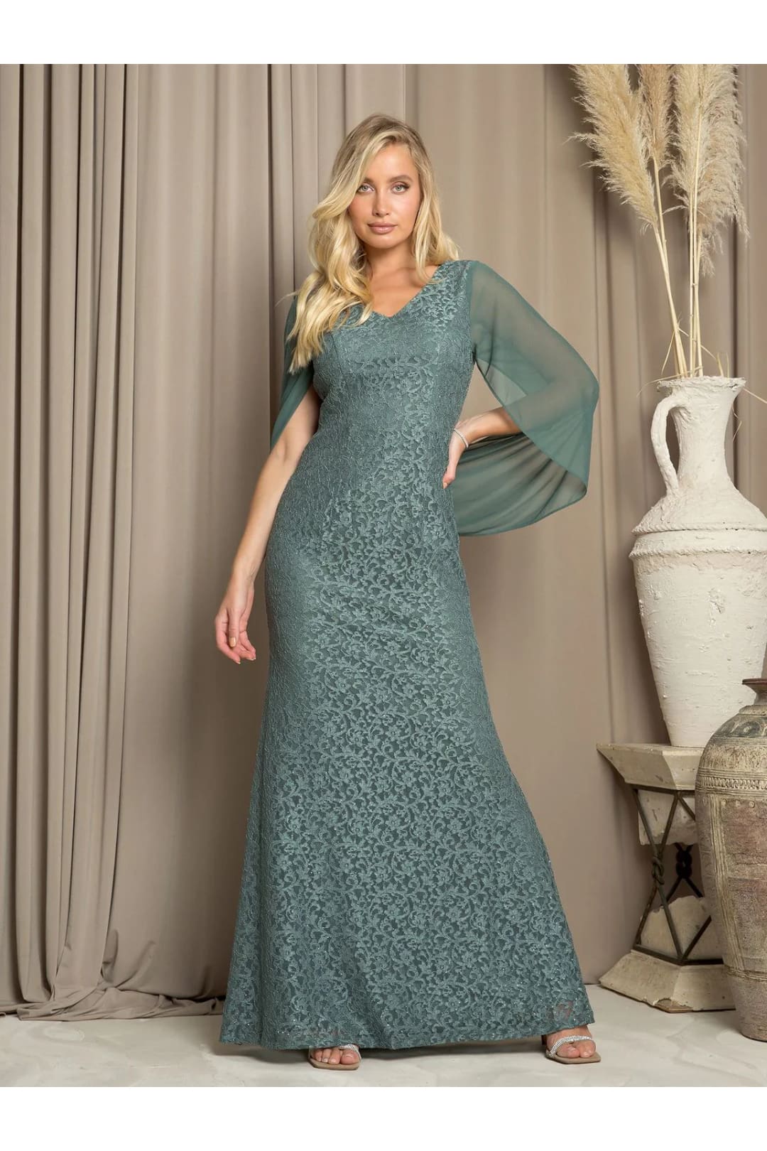 Eva USA 3471 Formal Long Mother of the Bride Dress - Mother of the Bride Dresses
