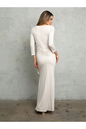 Eva USA 3472 Glitter Long Mother of the Bride Formal Dress - Mother of the Bride Dresses